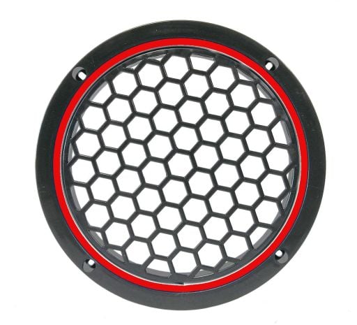 Ledli Hoparlör Kapağı 20 Cm Kırmızı